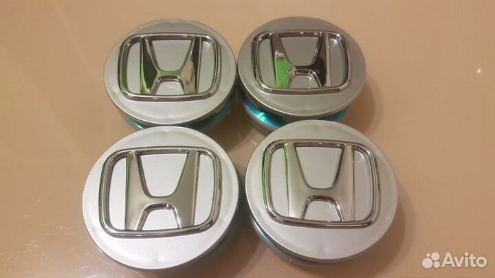 Заглушки литых дисков колпачки honda 69 мм