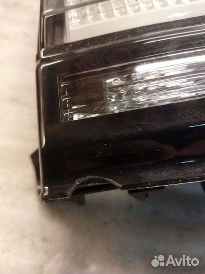 Фонарь правый Prado 150 Black Onyx