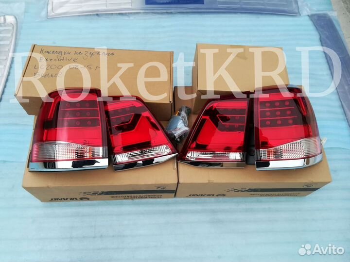 Задние фонари Land Cruiser 200 07-15 кр.б В Наличи