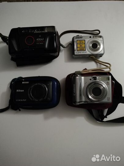 Цифровые фотоаппараты бу