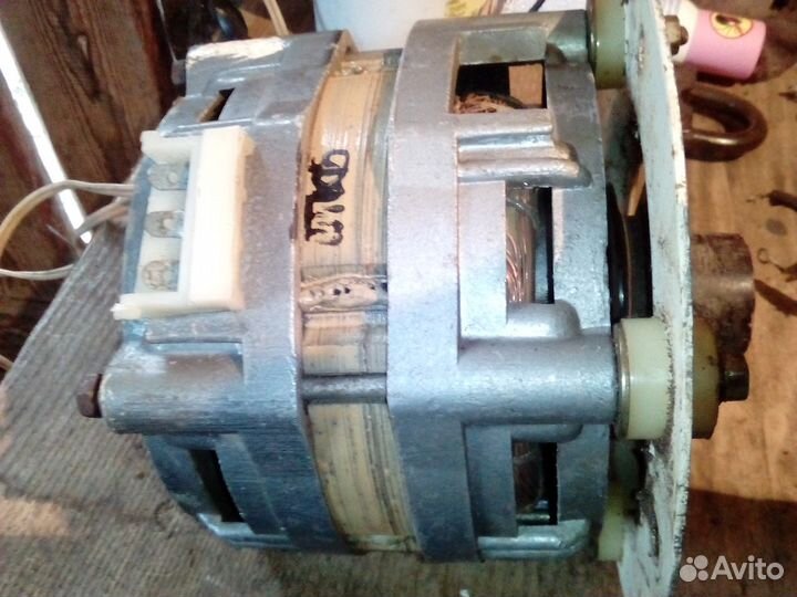 Электродвигатель от советской стиралки