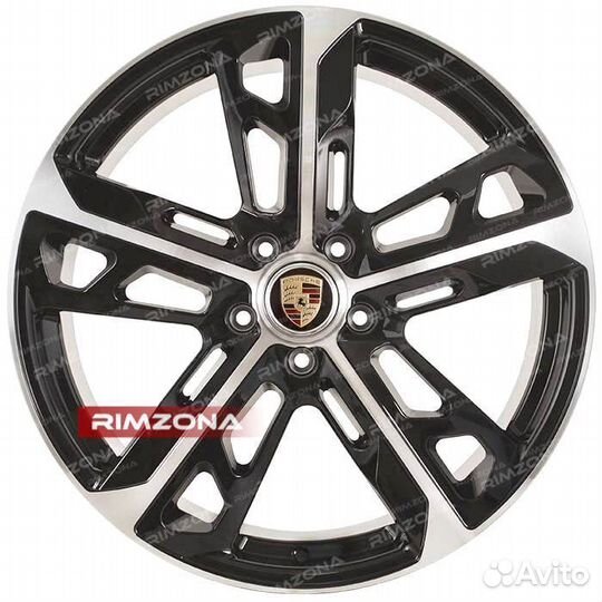 Литые диски R22 на Porsche Panamera. Эфф1