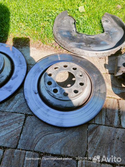 Задние тормоза ауди а6 с6