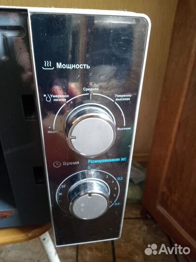 Свч микроволновая печь midea на запчасти