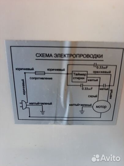 Стиральная машина бу полуавтомат