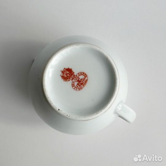 Антикварный молочник Фарфор Гарднер