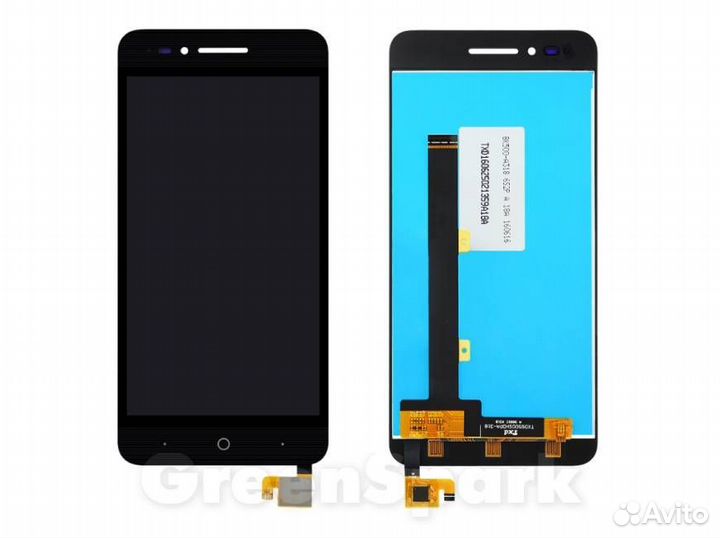 Дисплей для ZTE Blade A610/A610c 5 +тач черный co