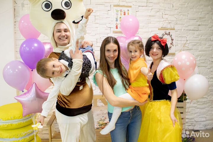 Детский праздник в студии. Аниматоры