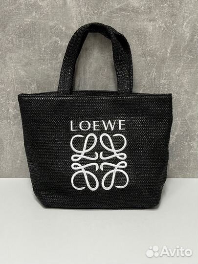 Cумка женская loewe премиум рафия