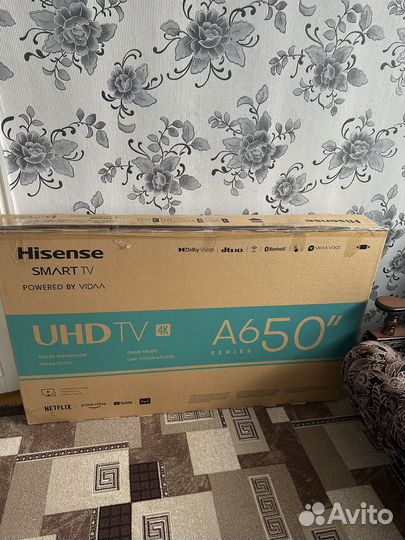 Телевизор 50 дюймов 4к