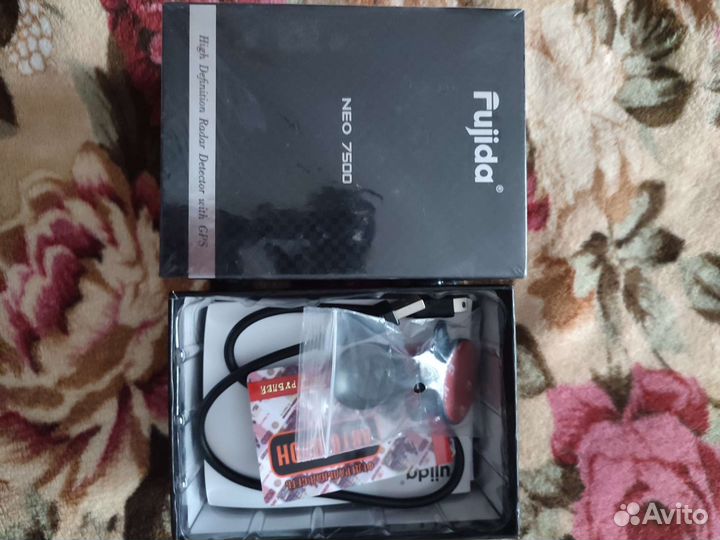 Антирадар fujida 7500 с GPS