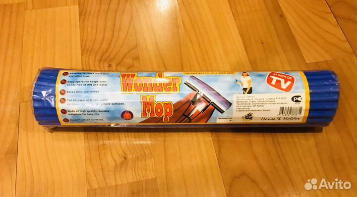 Новая насадка для швабры Wonder Mop PVA MOP