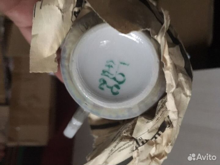 Сервиз кофейный СССР фарфор Барановка