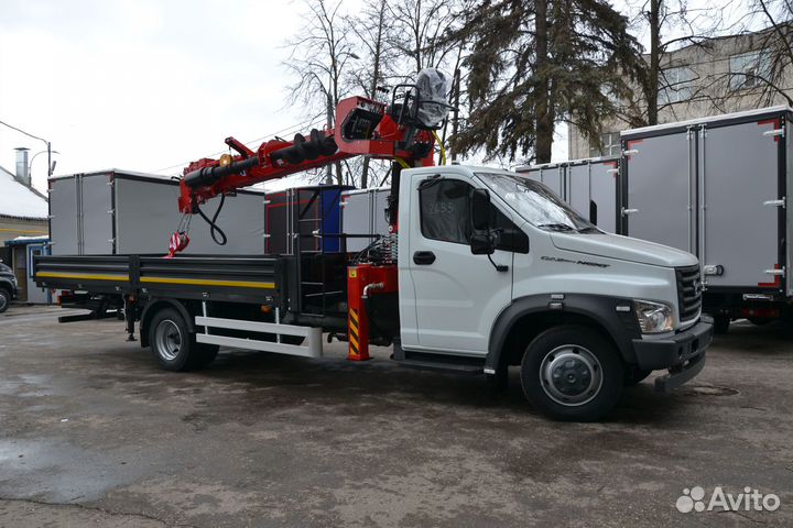 ГАЗ ГАЗон Next C41R33 с КМУ, 2024