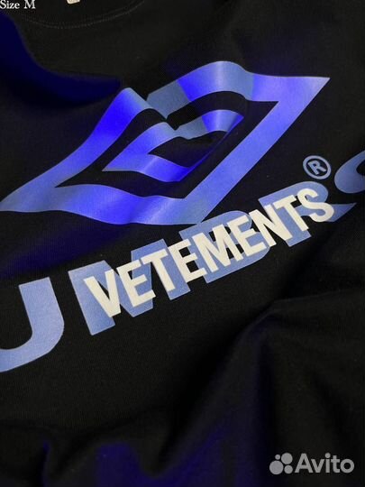 Футболка Vetements x Umbro размер М