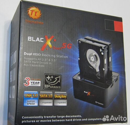 Thermaltake x duet 5G HDD dock station