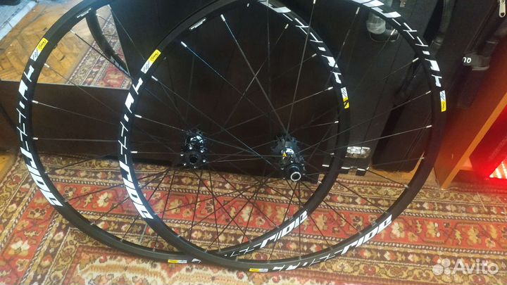 Вилсет 29 mavic 24 плоские спицы,под Shimano HG