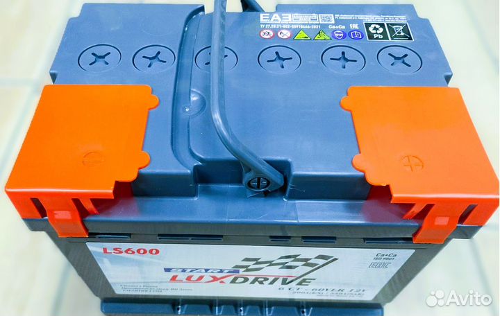 Аккумулятор автомобильный, luxdrive start - 60Ah