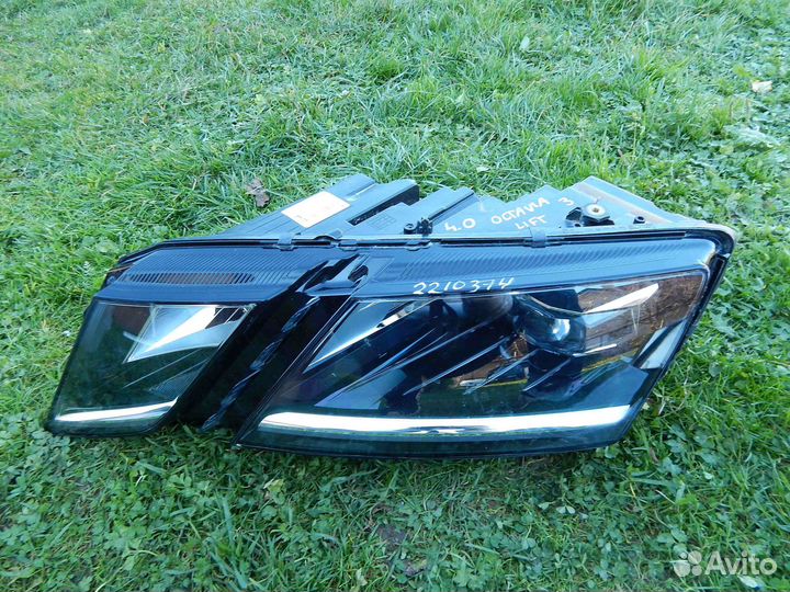 Фара левая Skoda Octavia A7 рестайлинг (2017-2020)