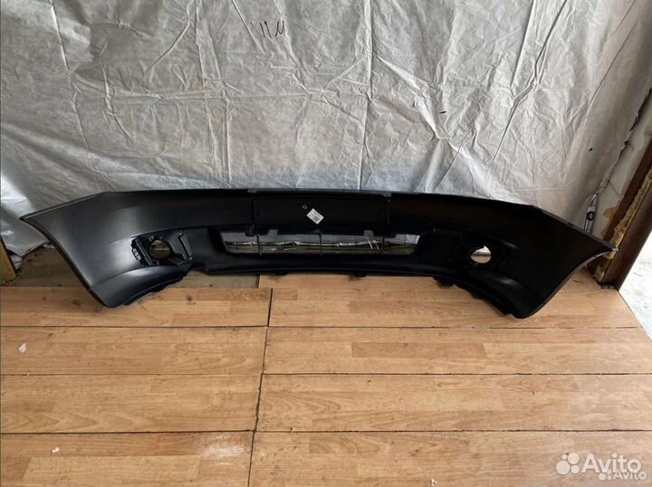 Бампер передний с птф Лада Калина 1118