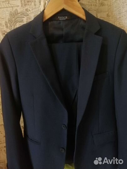 Школьный костюм для мальчика 146 синий