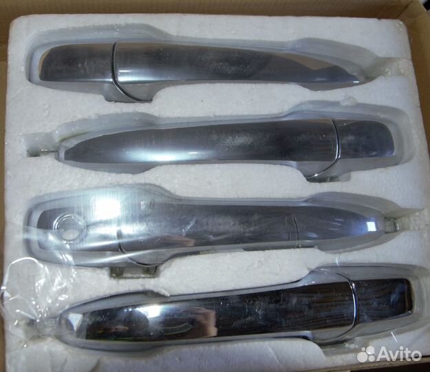 Накладки на ручки дверей mitsubishi Lancer