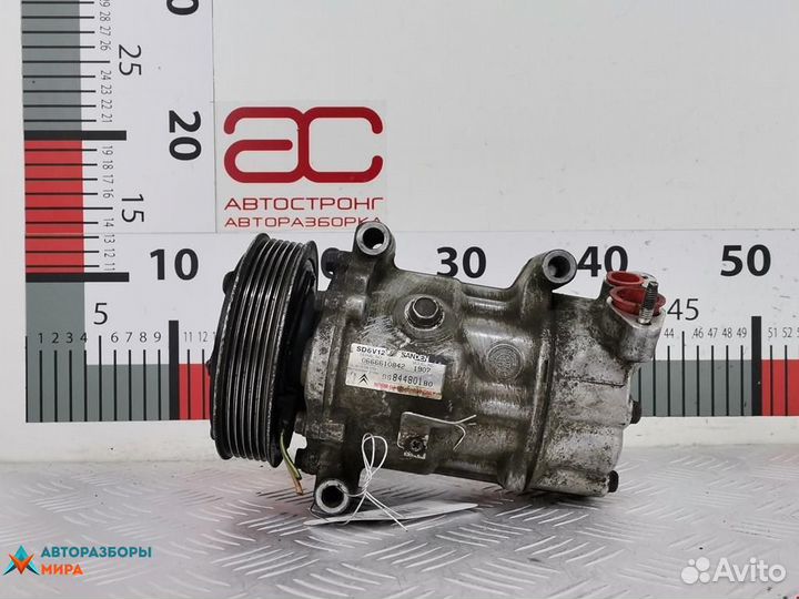 Компрессор кондиционера Peugeot 206 2003 6453XP