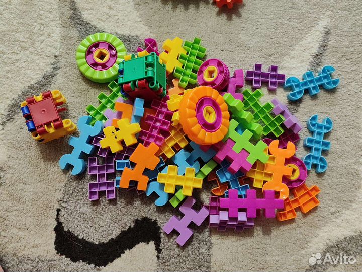 Конструкторы Фиксики развивающие 2шт