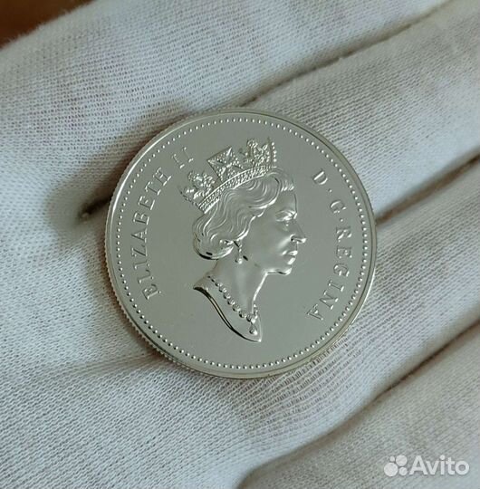 Канада. 1 доллар серебро