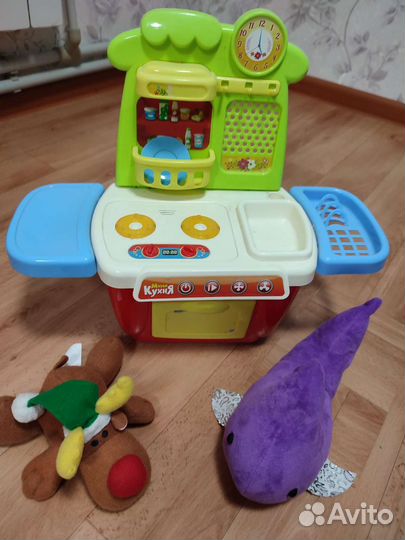 Детские игрушки кухня, мягкая игрушка антистресс