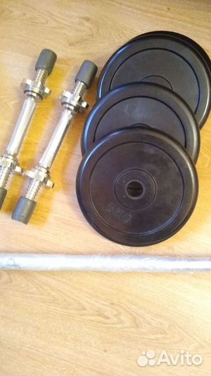 Штанга и гантели