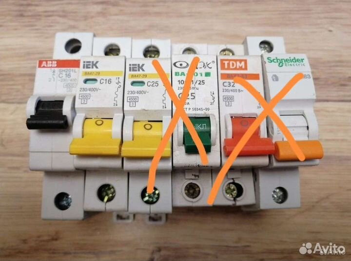 Автоматический выключатель abb