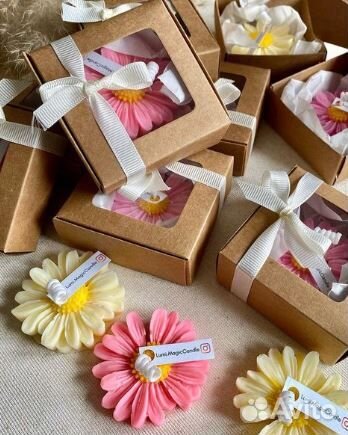 Свечи цветы оптом