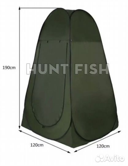 Палатка душ туалет
