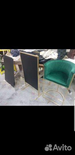 Меловая доска штендер стритлайн на золоте