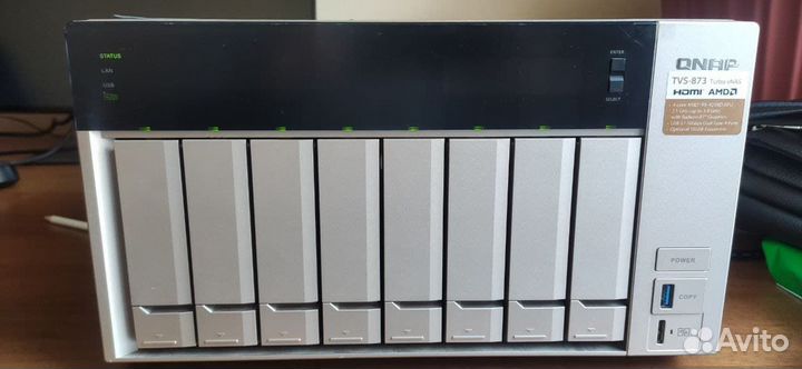 Сетевое хранилище NAS qnap TVS-873