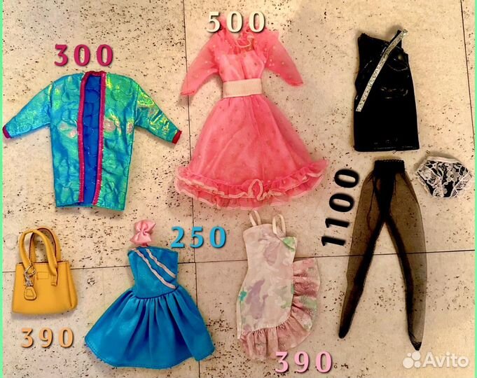 Одежда для барби 90х