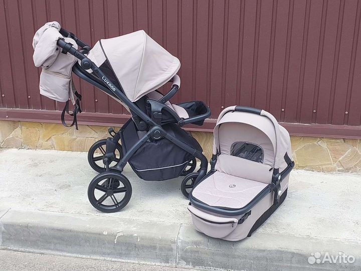 Коляска 2в1 модульная Новая (Коричневый