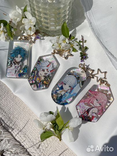 Брелки Геншин Импакт