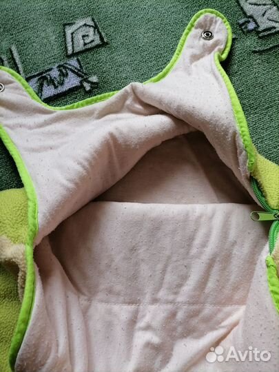 Плед детский плюшевый, конверт в подарок