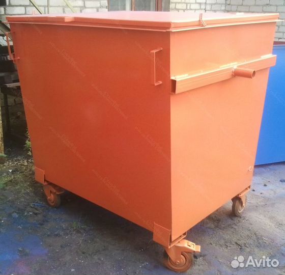 Евроконтейнер для отходов уличный 1,1 м3 А-А5454