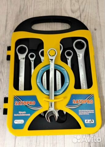 Ключи комбинированные трещотка 7 в 1