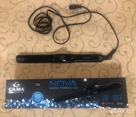 Щипцы для завивки плойка GA.MA Nova 33 мм