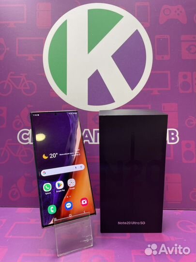 Samsung Galaxy Note 20 Ultra 5G (Snapdragon), 12/256 ГБ