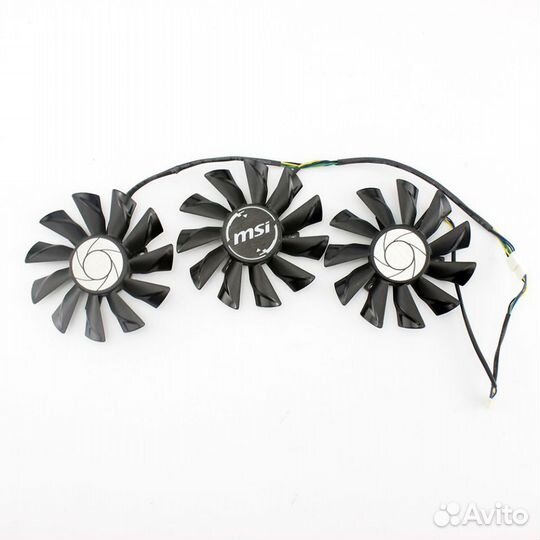 Комплект из трех вентиляторов PLD09210S12HH, новый