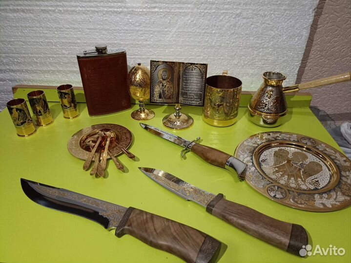 Нож охотничий ручной работы