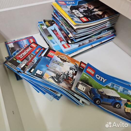 Lego россыпью с инструкциями