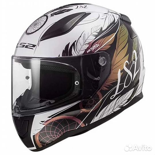 LS2 FF353 Rapid II Boho full face helmet White / B