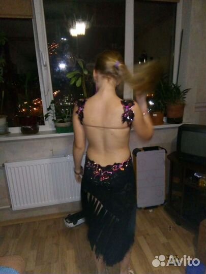 Платье латина Ю2 рост 155 +/ 5 см