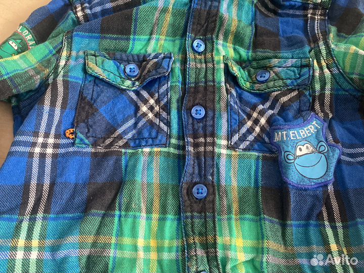 Рубашка для мальчика 12-18 месяцев